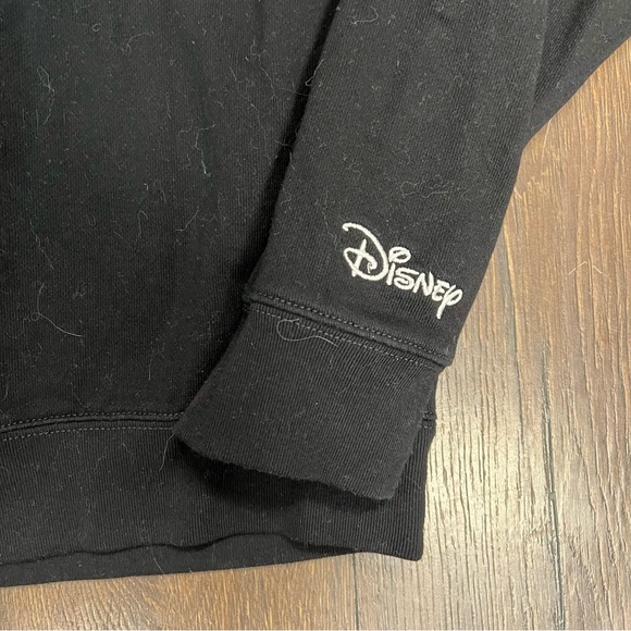 Uniqlo Mickey Shines Long-Sleeve Sweatshirt Black Unisex SZ SM - Picture 3 of 6